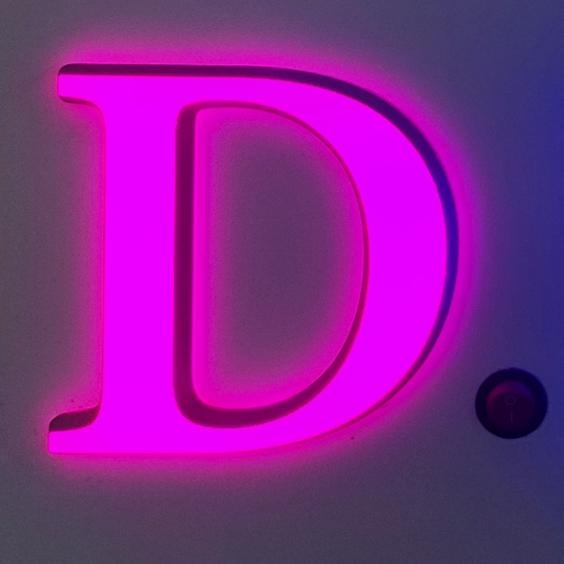 粉红迷你字