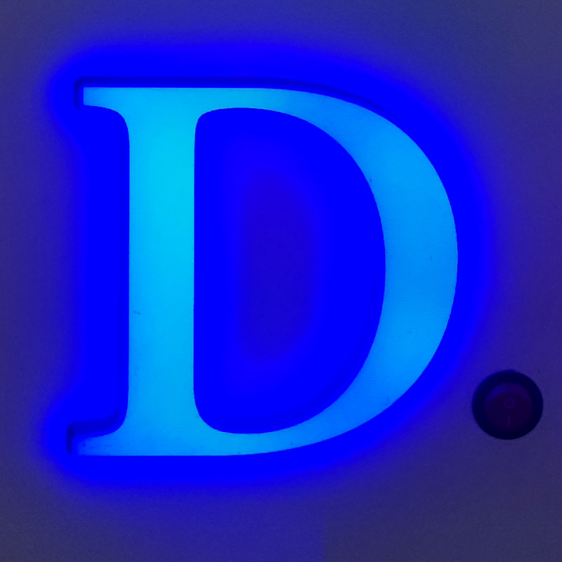 天蓝迷你字